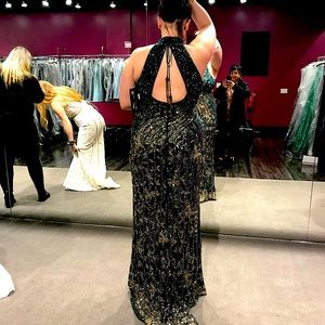 Sherri Hill teal / multi style: 52426